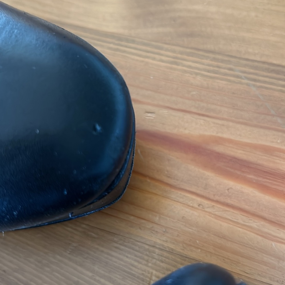 Ash Amazon Black Platform Block Heel Bootie Size 5 - image 3